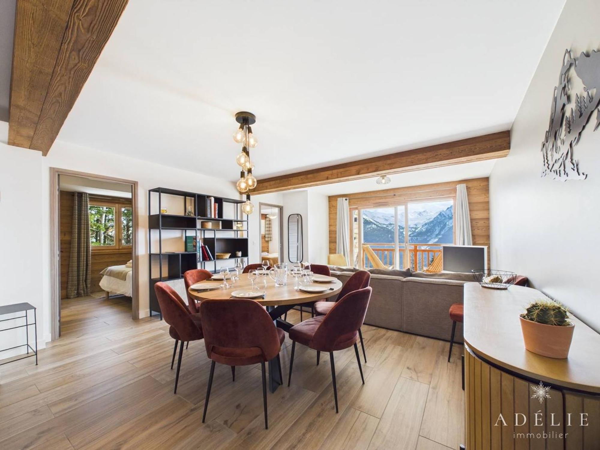 Appartement T4 Moderne, 8-10 Pers, Proche Pistes, Parking, Wifi - Fr-1-398-672 蒙特瓦勒赞 外观 照片